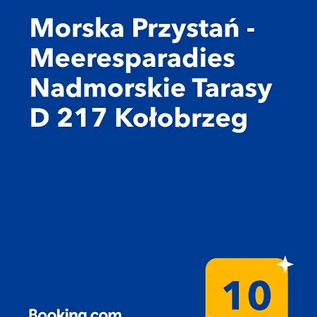 Apartment Morska Przystan - Meeresparadies Nadmorskie Tarasy D 217